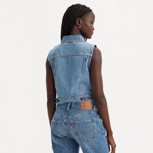 Levi's XS Denim Vest - Picture 3 of 10